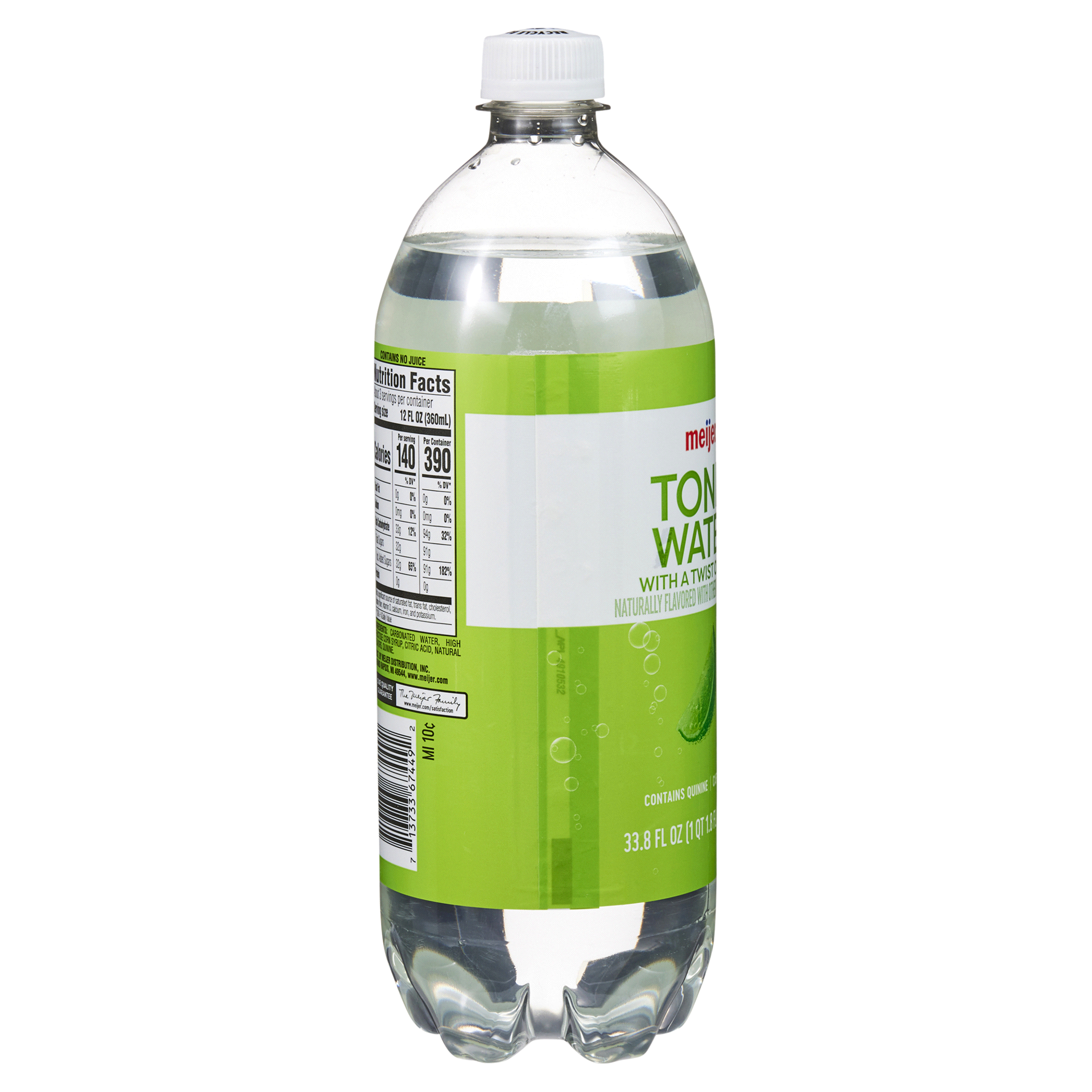 slide 13 of 29, Meijer Twist of Lime Tonic Water - 1 liter, 1 liter