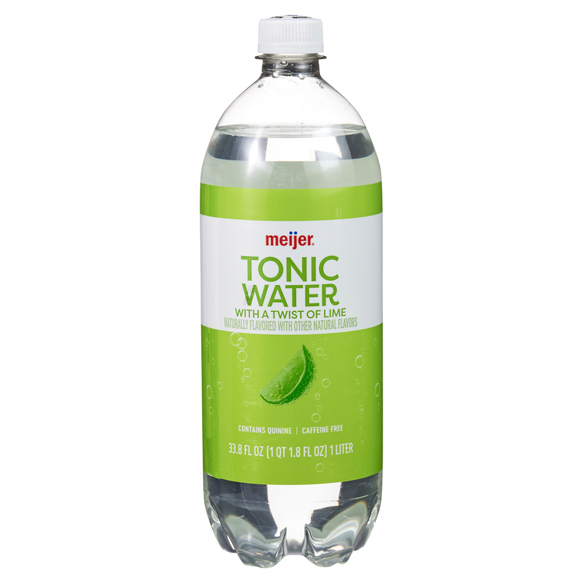 slide 1 of 29, Meijer Twist of Lime Tonic Water - 1 liter, 1 liter