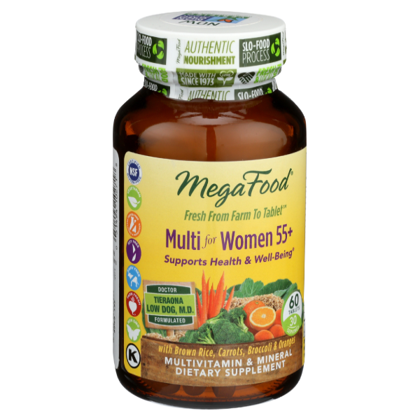 slide 1 of 1, MegaFood Multi For Women 55+, 1 ct