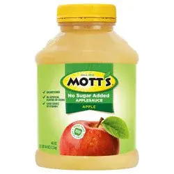 Mott's No Sugar Added Applesauce, 46 oz jar