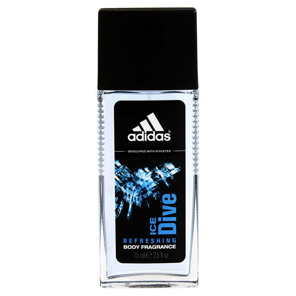 slide 1 of 1, Adidas Ice Dive Refreshing Body Fragrance, 2.5 oz
