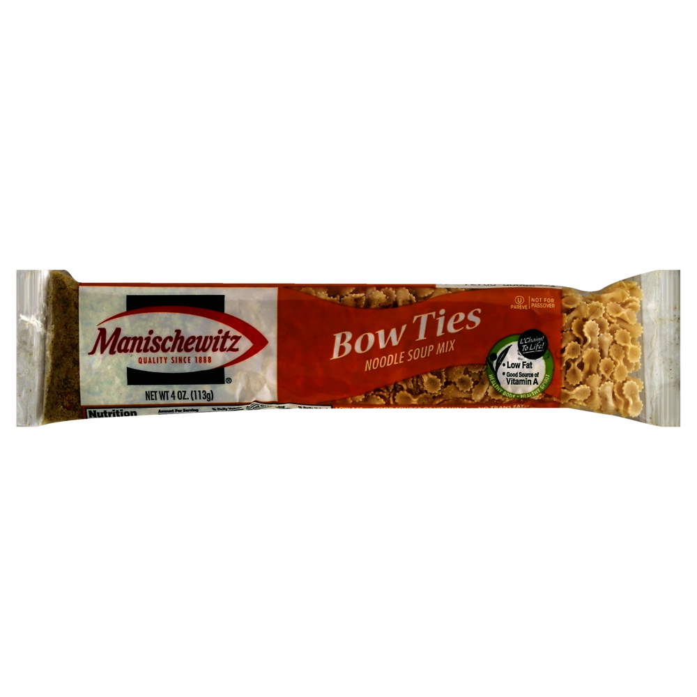 slide 1 of 5, Manischewitz Bowtie Noodle Soup Mix, 4 oz