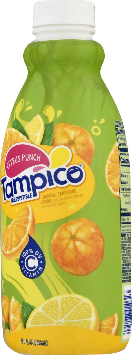 slide 7 of 11, Tampico Orange, Tangerine, Lemon Crust Punch - 32 oz, 32 oz