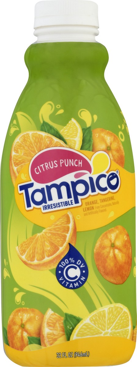 slide 11 of 11, Tampico Orange, Tangerine, Lemon Crust Punch - 32 oz, 32 oz