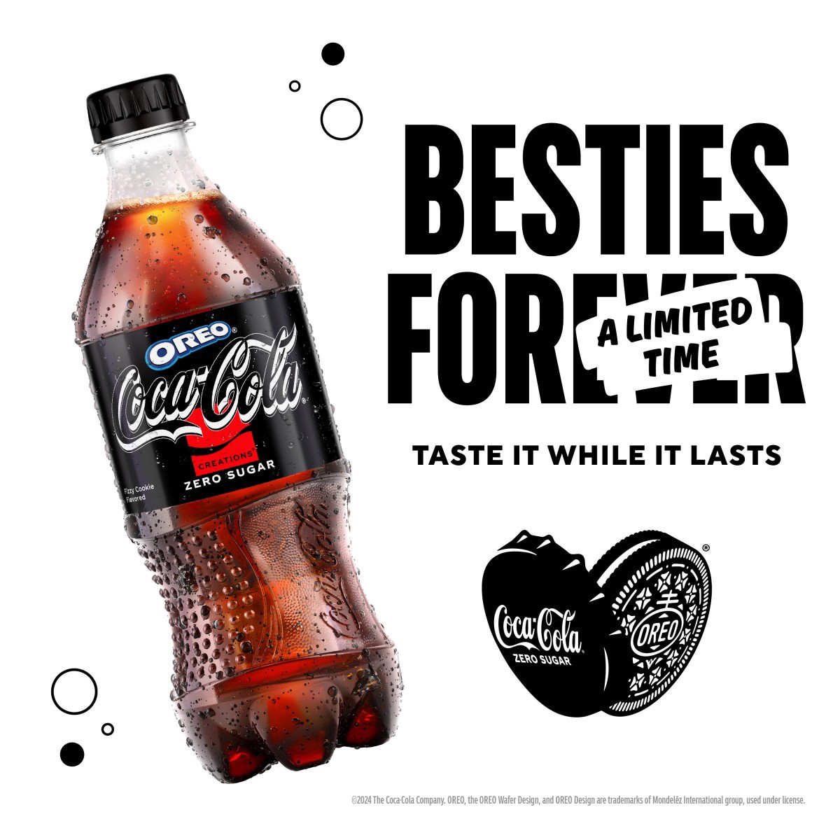 slide 16 of 17, Coca-Cola Zero Sugar Oreo LE Bottle, 20 fl oz, 20 fl oz