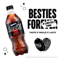 slide 8 of 17, Coca-Cola Zero Sugar Oreo LE Bottle, 20 fl oz, 20 fl oz