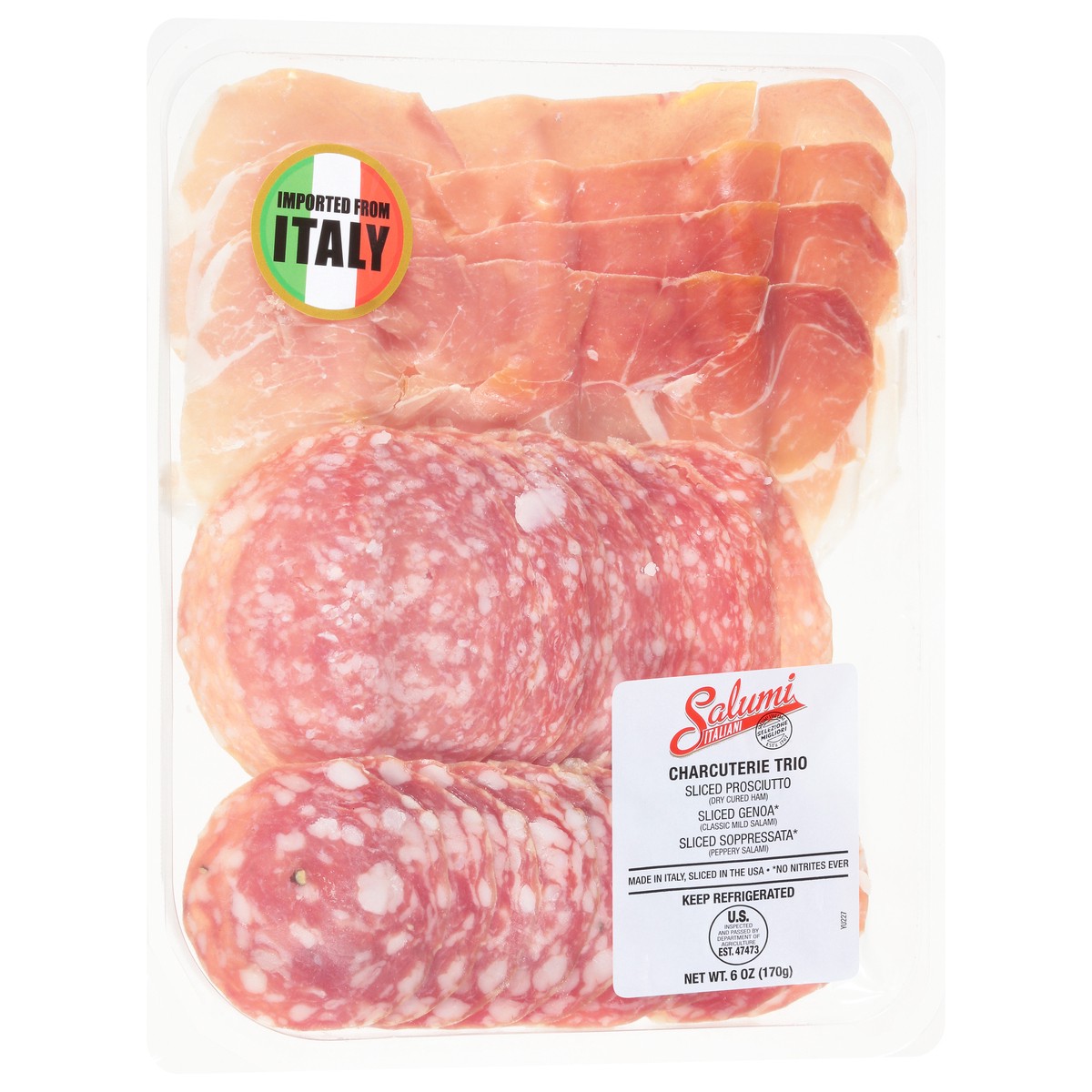 slide 5 of 13, Italiani Charcuterie Trio, 6 oz