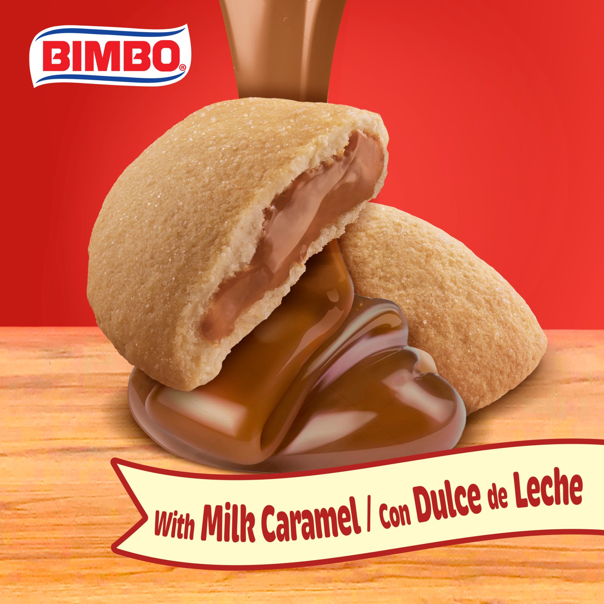 slide 2 of 8, Bimbo Julitas Milk Caramel Filled Pastries, 4 twin packs, 11.28 oz, 4 ct