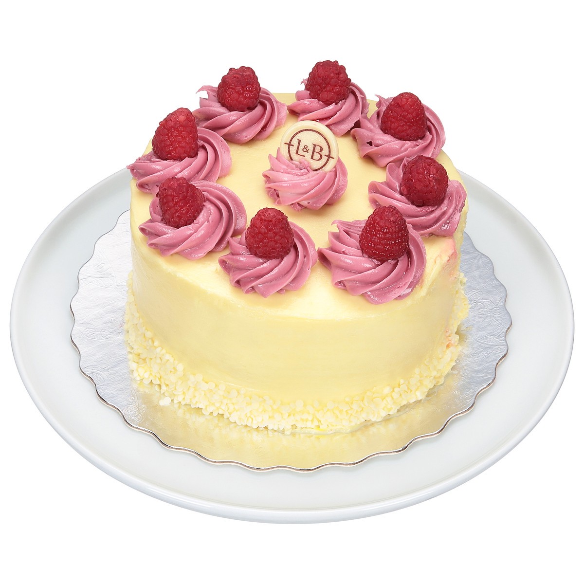 slide 5 of 11, Lunds & Byerlys Lemon Raspberry Torte 63.0 oz, 63 oz