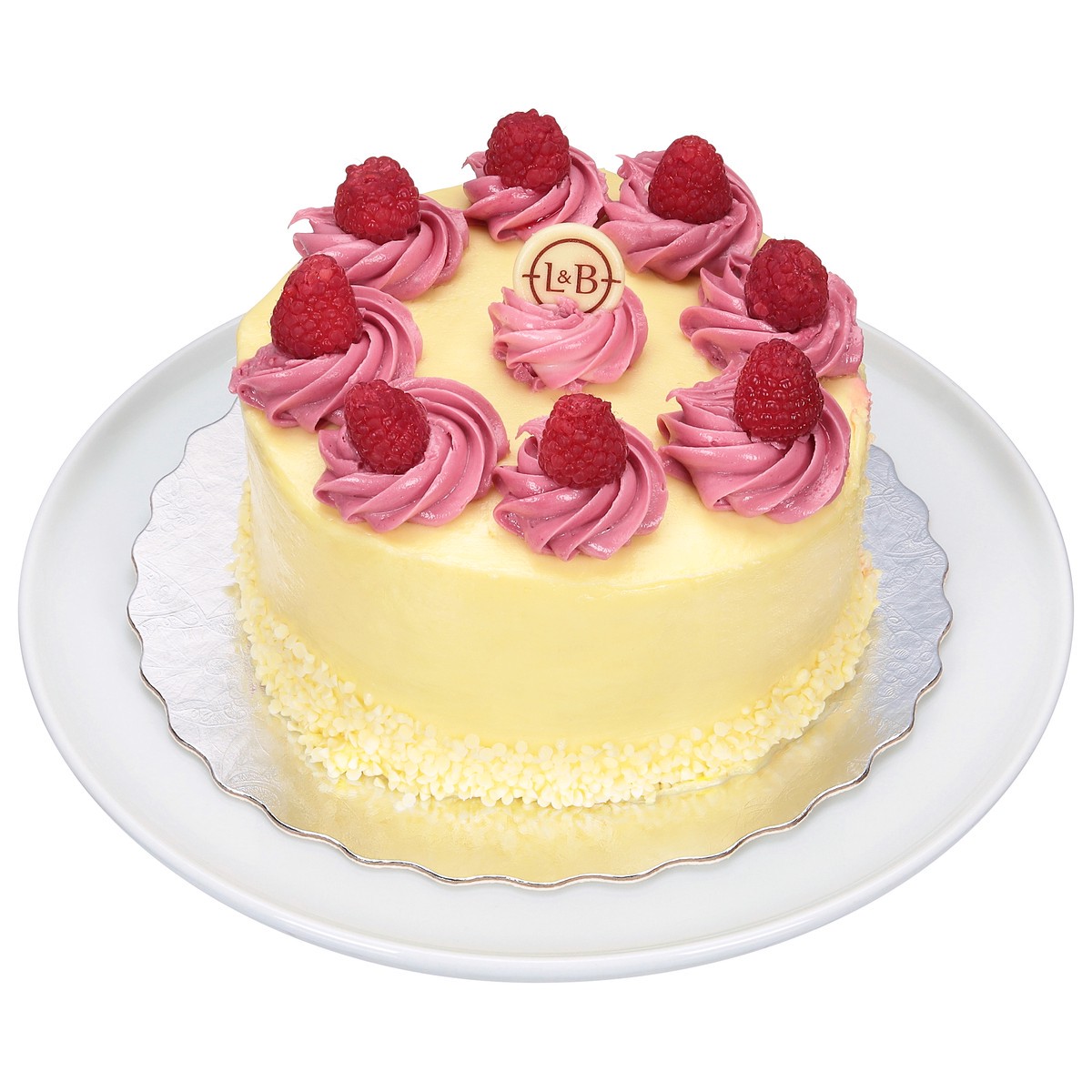 slide 1 of 11, Lunds & Byerlys Lemon Raspberry Torte 63.0 oz, 63 oz