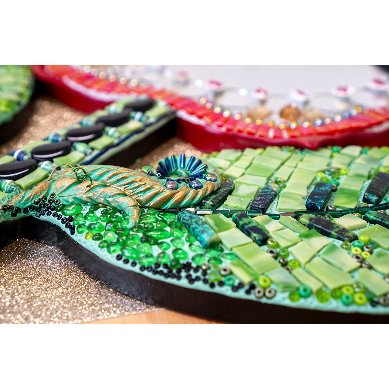 slide 4 of 7, Aves Apoxie Sculpt Stained Glass Modeling Compound Kit, 1 lb