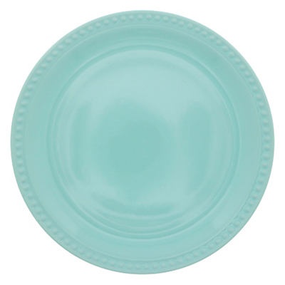 slide 1 of 1, Cinsa Dinner Plate Turquoise, 10.5 in