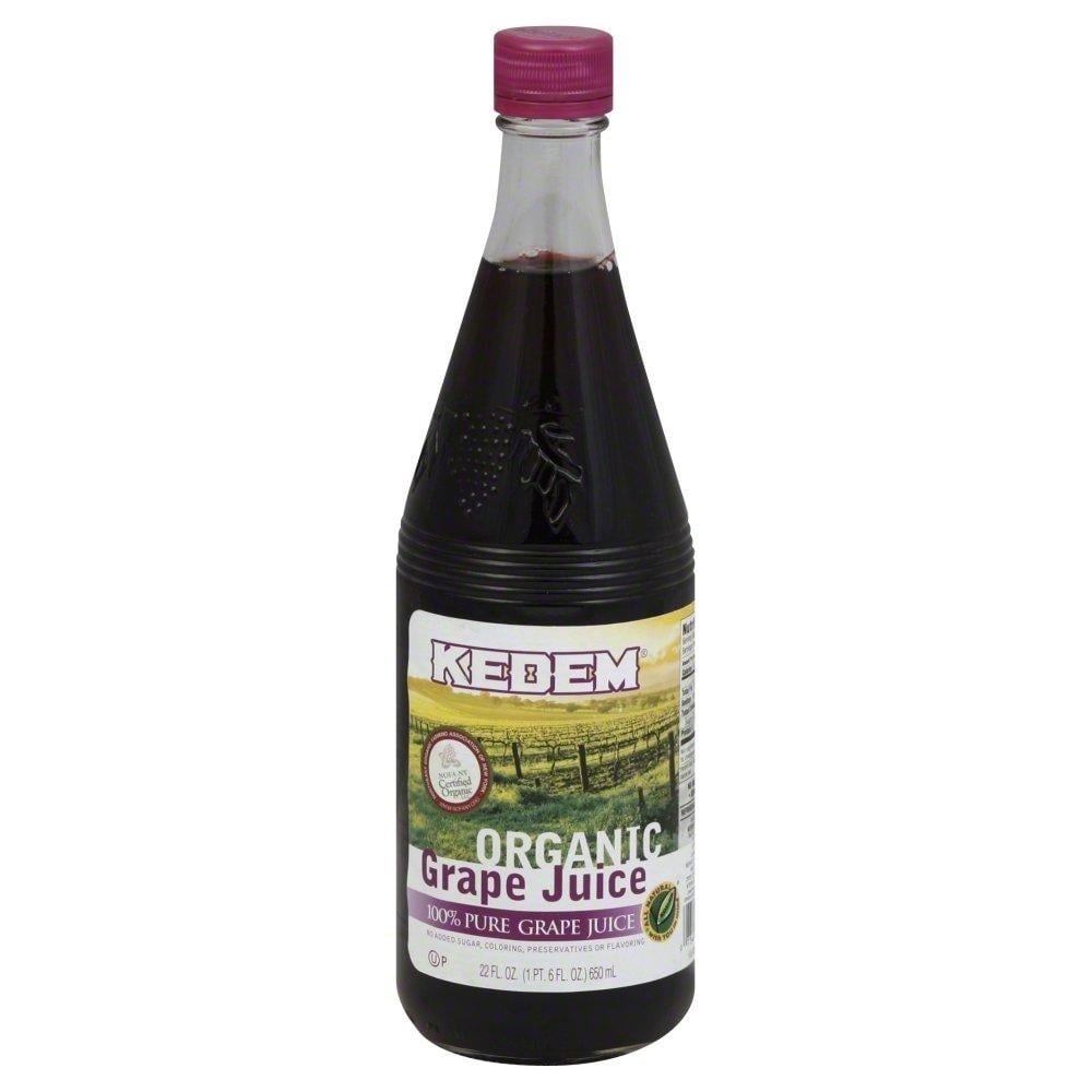 slide 1 of 1, Kedem Organic Grape Juice, 22 fl oz