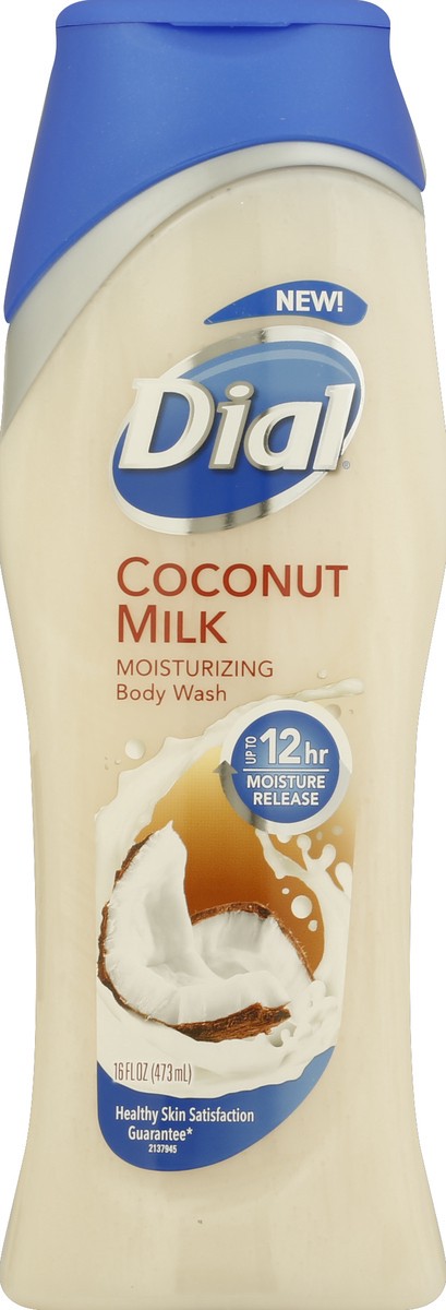 slide 5 of 6, Dial Coconut Milk Body Wash, 16 fl oz