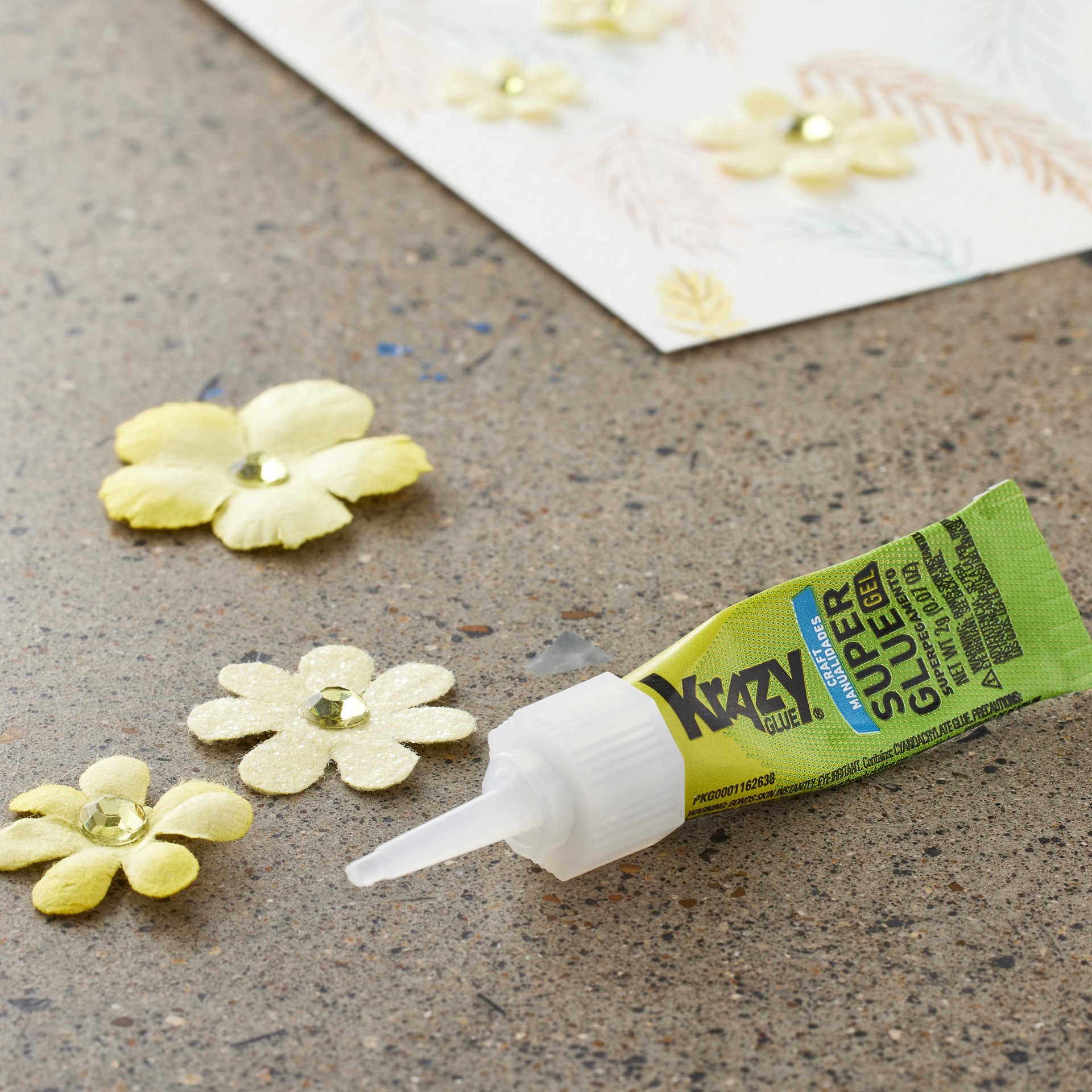 slide 2 of 3, Elmer's Instant Krazy Glue Skin Guard, 2 gram