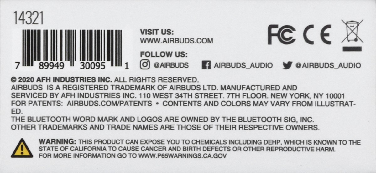 slide 11 of 11, air airbuds True Wireless air 3 Earbuds 1 ea, 1 ct