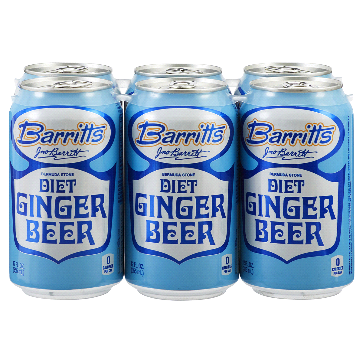 slide 1 of 1, Barritt's Barritts Diet Ginger Beer - 4 ct; 12 fl oz, 4 ct; 12 fl oz