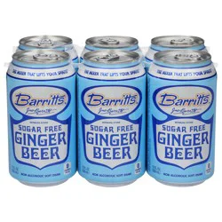 Barritt's Barritts Diet Ginger Beer - 4 ct; 12 fl oz