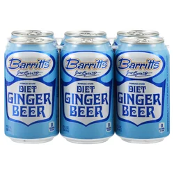 Barritt's Barritts Diet Ginger Beer - 4 ct; 12 fl oz