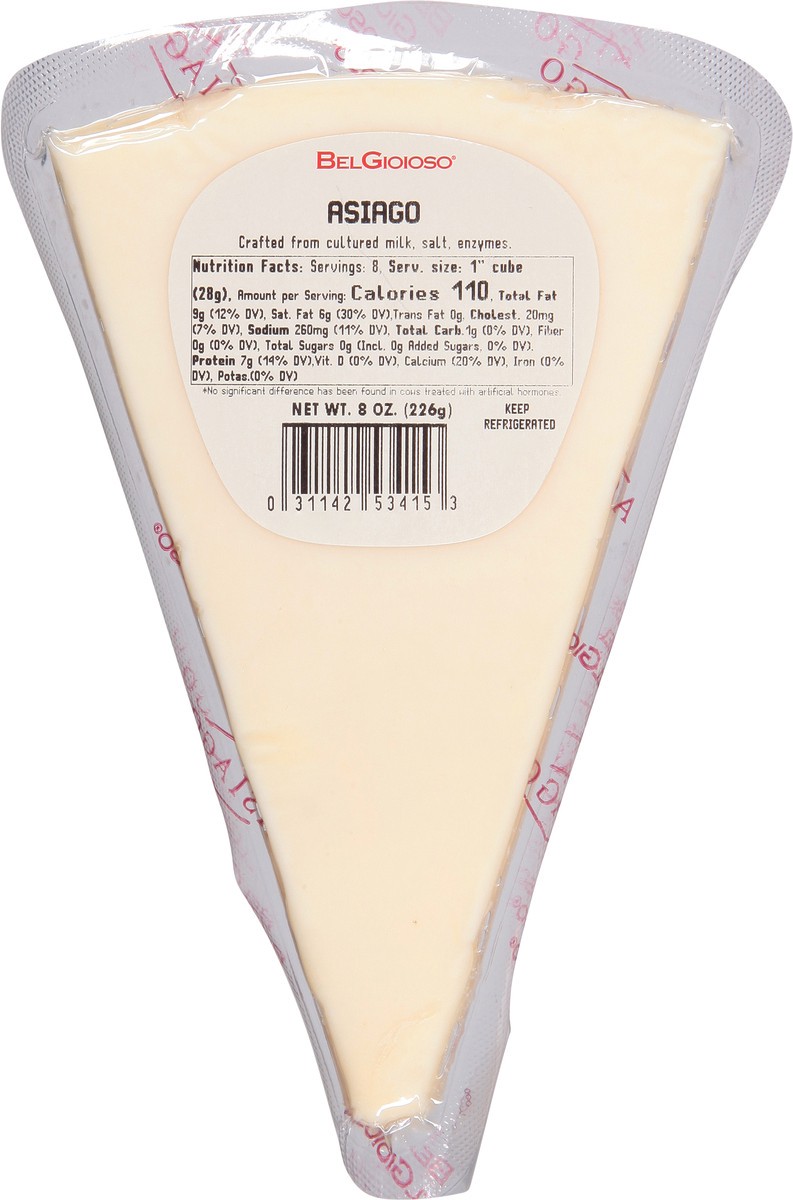 slide 3 of 13, BelGioioso Asiago Cheese 8 oz, 8 oz