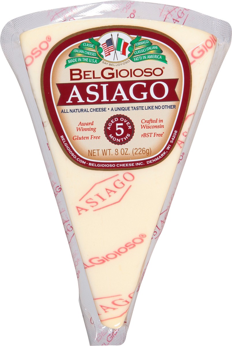 slide 1 of 13, BelGioioso Asiago Cheese 8 oz, 8 oz