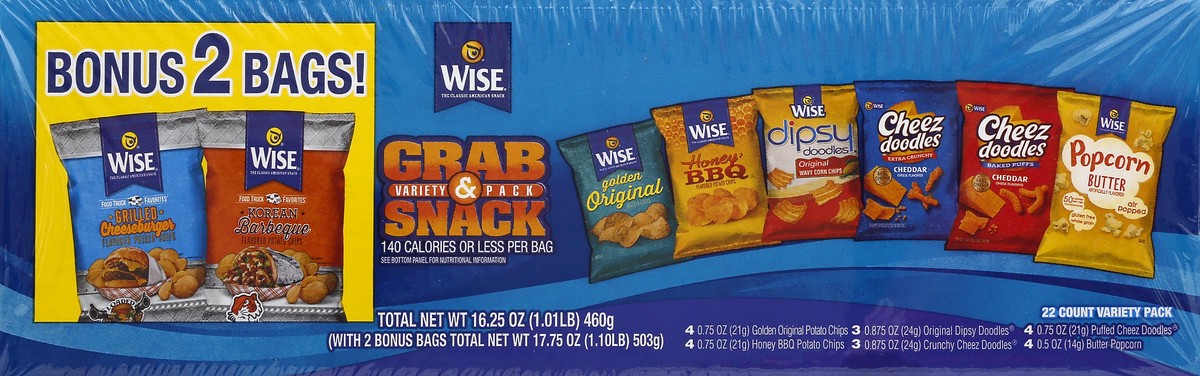 Grab & Snack Variety Packs — Wise Snacks