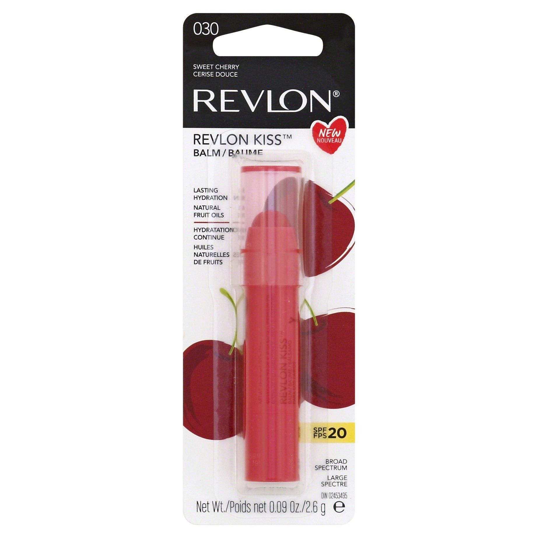slide 1 of 1, Revlon Tinted Lip Balm - 030 Sweet Cherry, 0.056 oz