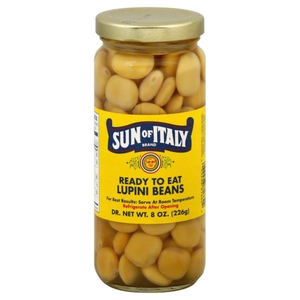 slide 1 of 1, Sun of Italy Lupini Beans, 8 oz