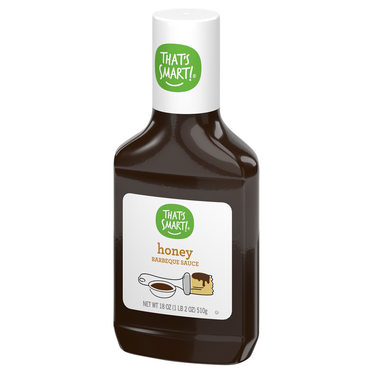 slide 4 of 4, Thats Smart - Honey Bbq Sauce (18 Oz), 18 oz