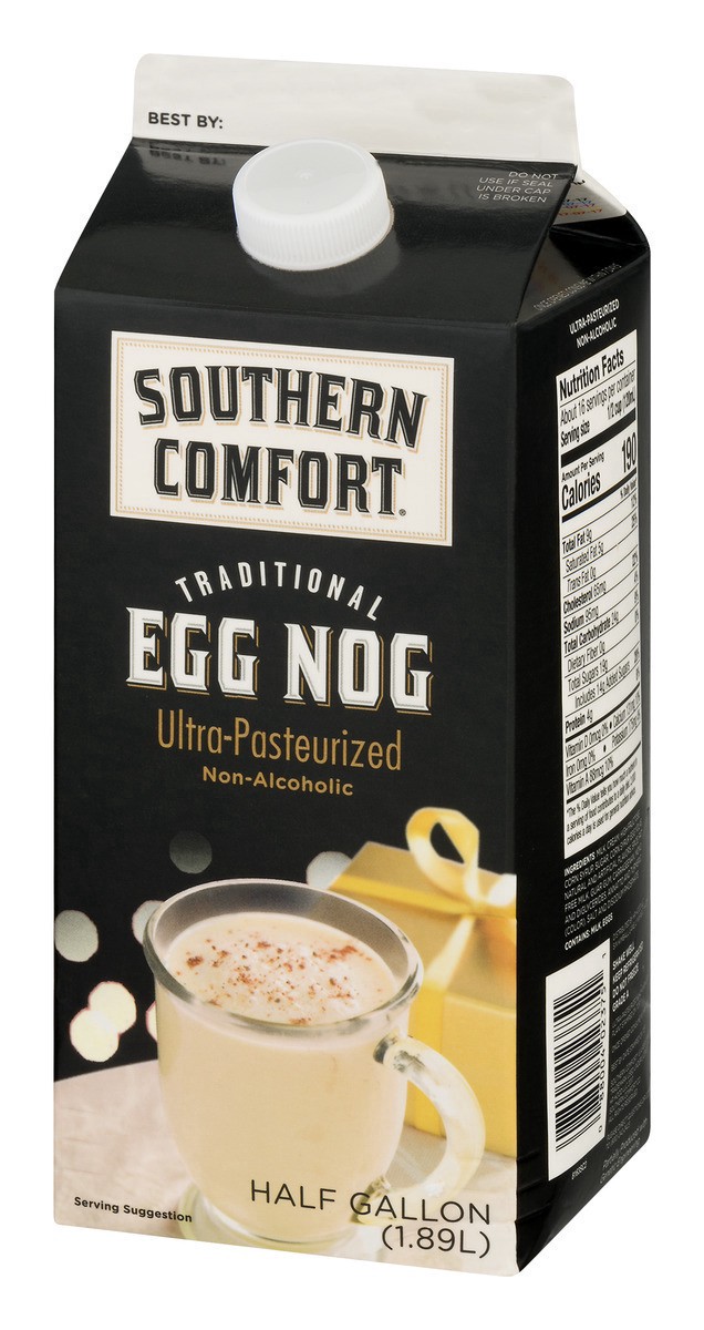 slide 8 of 9, Southern Comfort Traditional Egg Nog, 0.5 gal