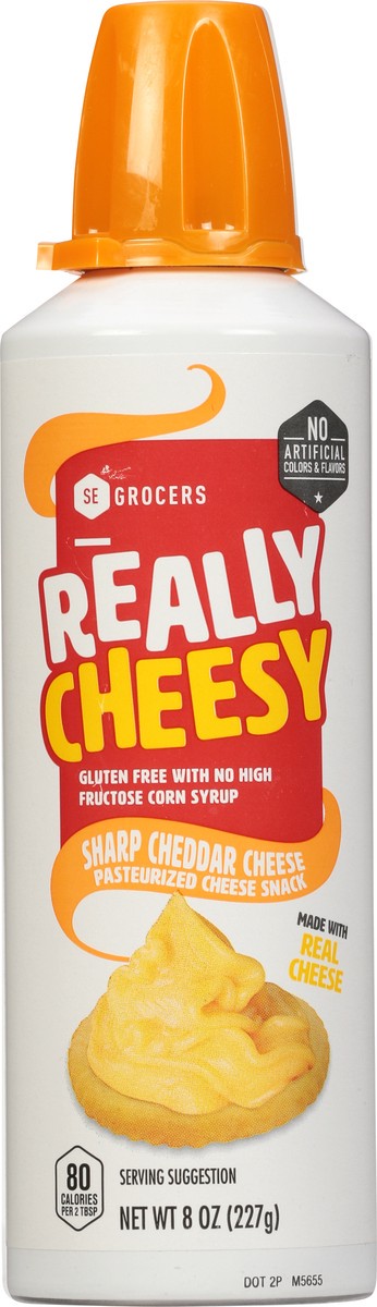 slide 6 of 9, SE Grocers Aero Cheddar Sharp, 8 oz