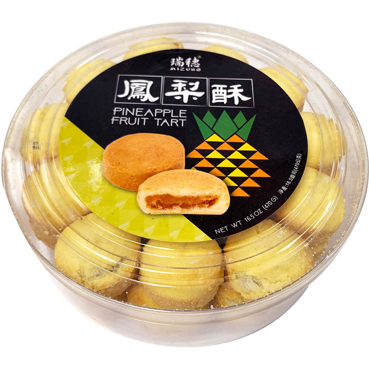 slide 1 of 1, Mizuho Pineapple Fruit Tart, 1 ct