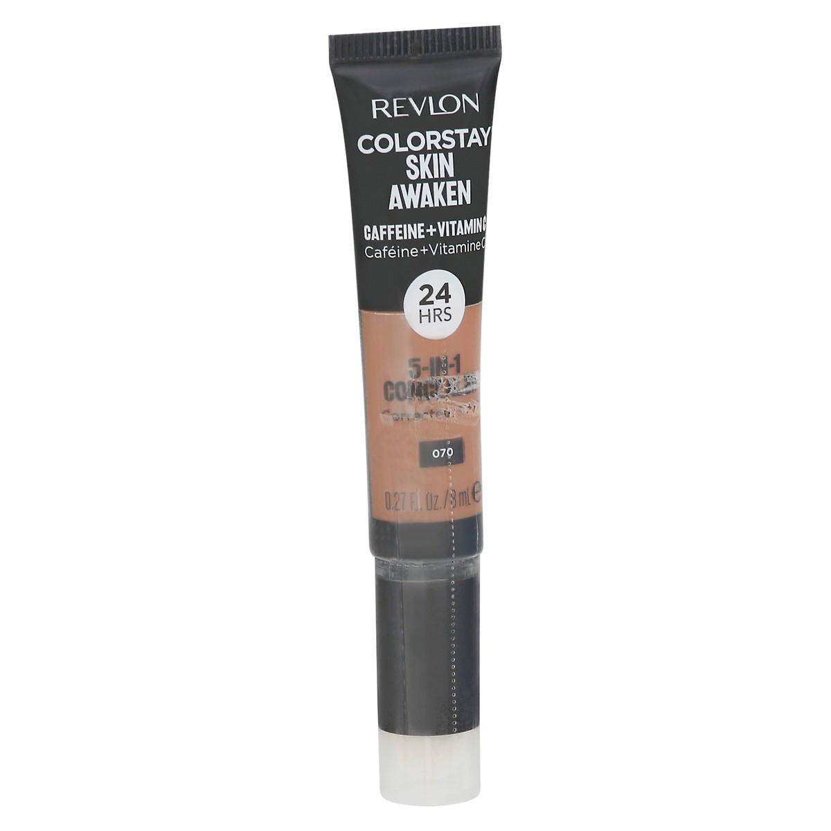 slide 10 of 11, Revlon ColorStay Skin Awaken 070 Nutmeg 5-in-1 Concealer 0.27 fl oz, 1 ct