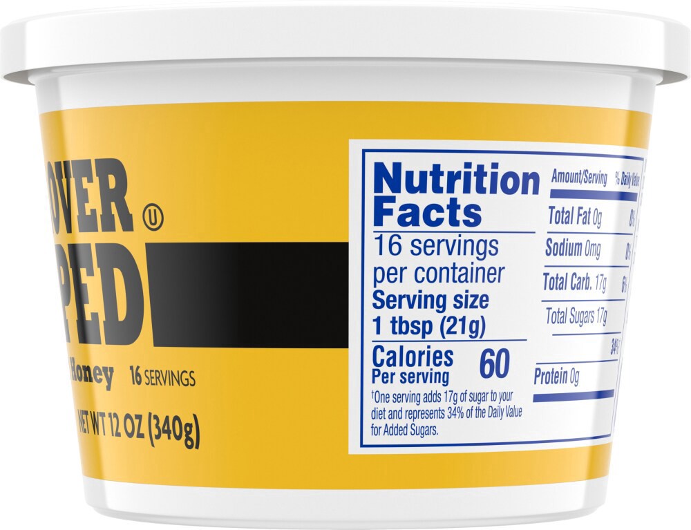 slide 2 of 5, Kroger Whipped Pure Clover Honey Tub, 12 oz