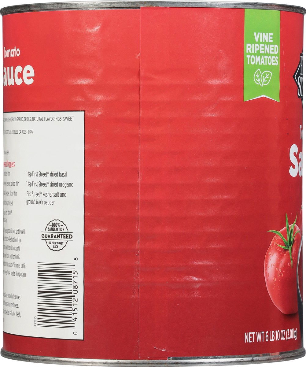 slide 4 of 13, Cb02 First Street Tomato Sauce - 104 oz, 104 oz