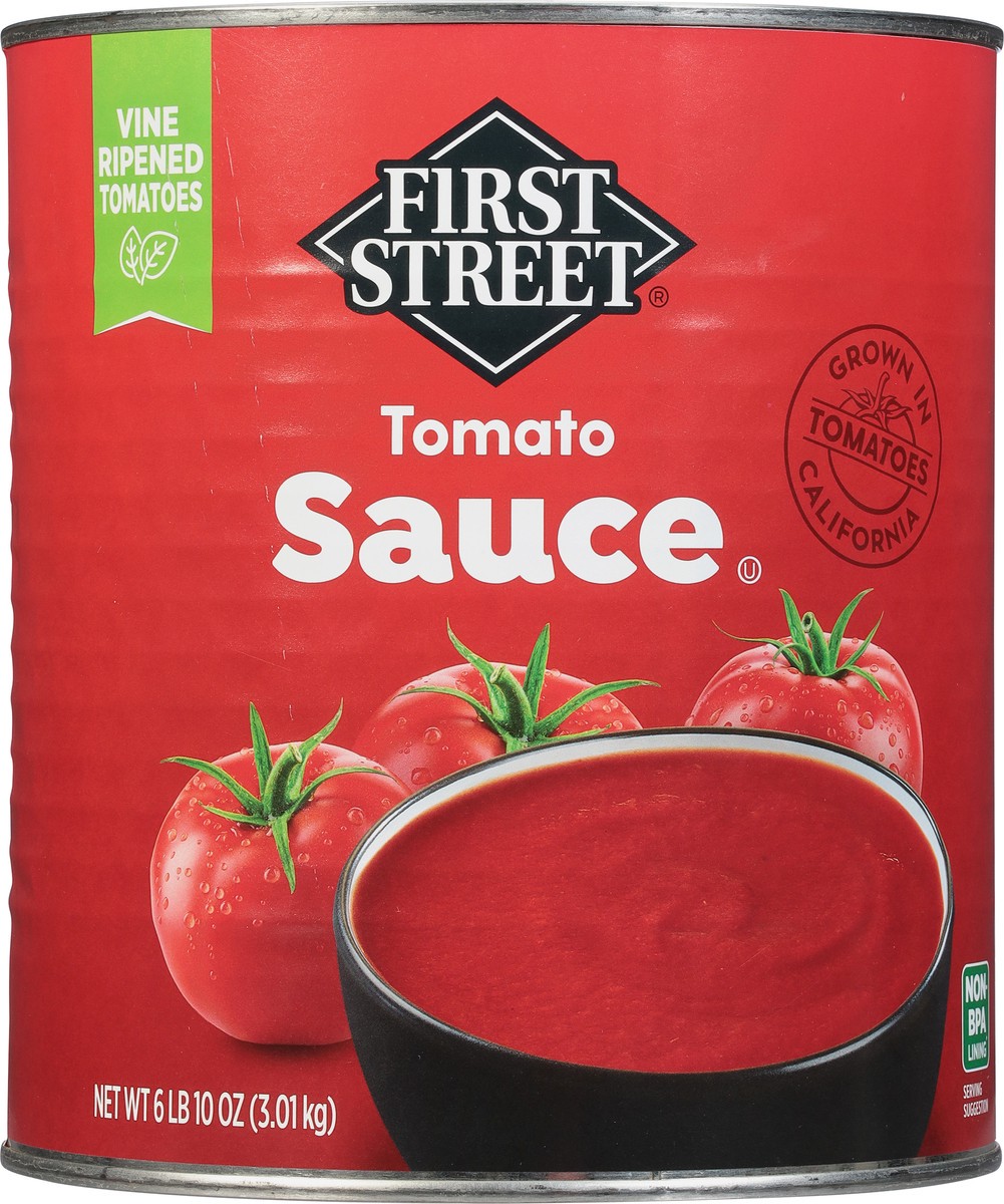 slide 9 of 13, Cb02 First Street Tomato Sauce - 104 oz, 104 oz