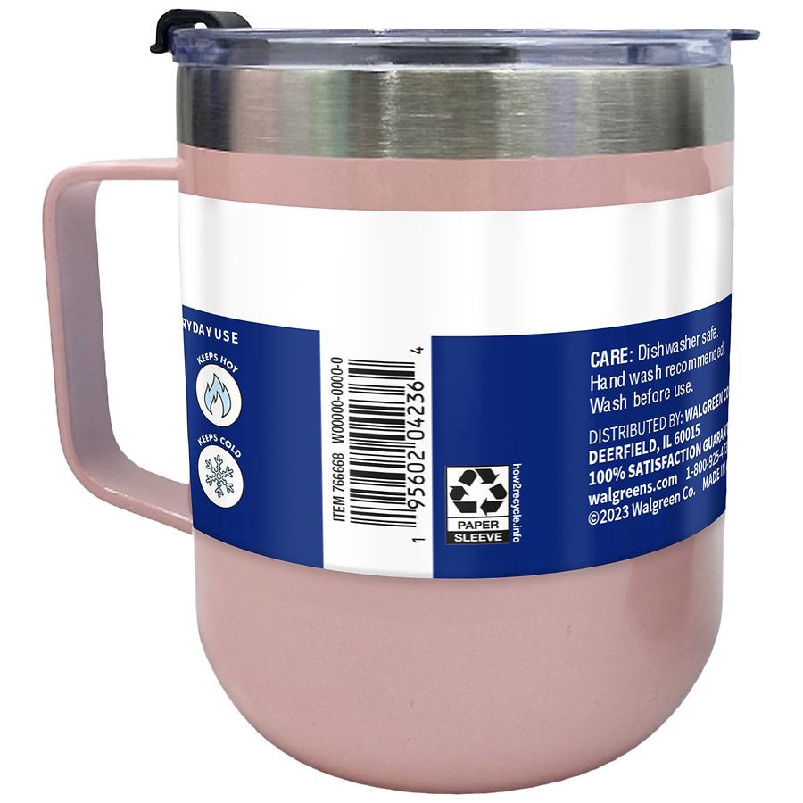 slide 2 of 2, Complete Home Double Wall Mug with Handle, 1 ct