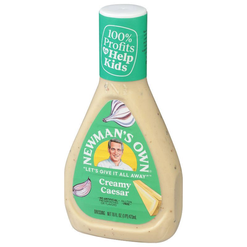 slide 3 of 3, Newman's Own Creamy Caesar Dressing 16 fl oz, 16 fl oz