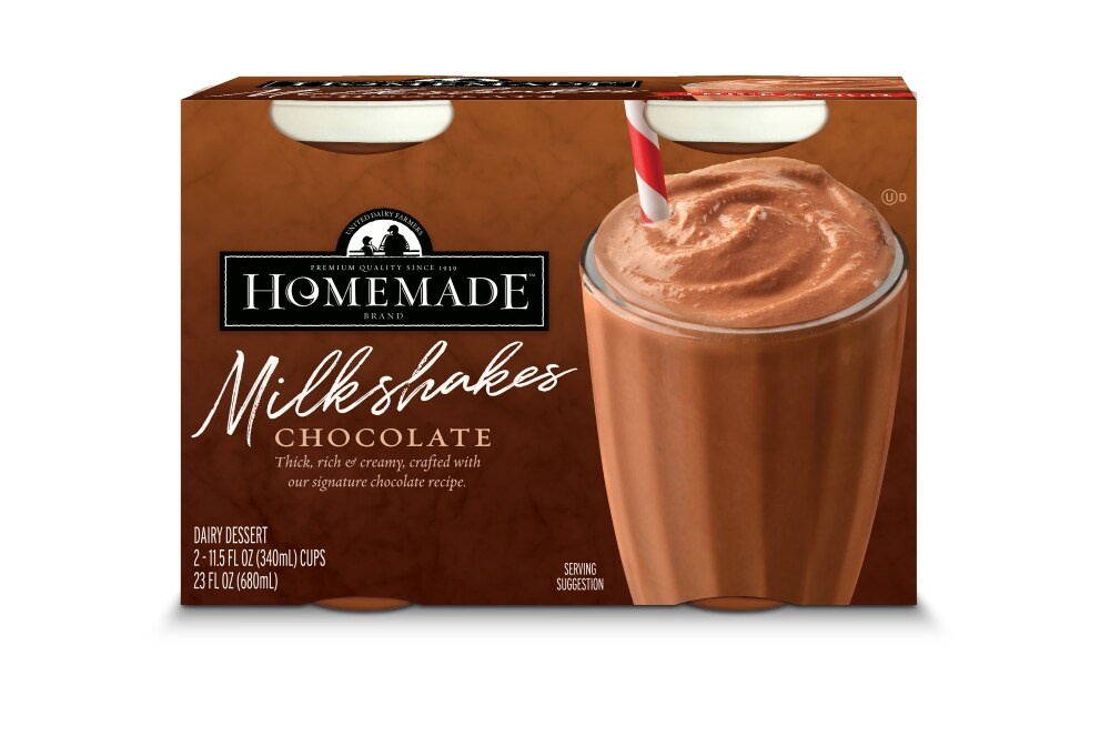 slide 1 of 1, Homemade Chocolate Milkshakes, 23 fl oz