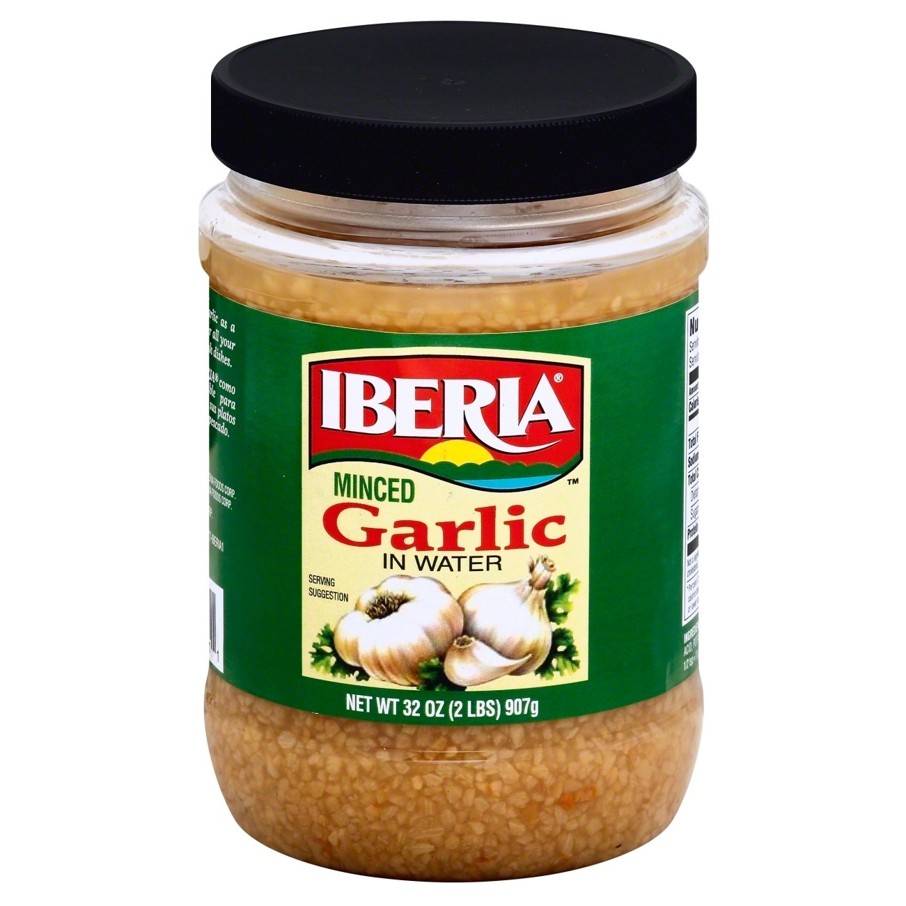 slide 1 of 1, Iberia Minced Garlic With Olive Oil, 32 oz