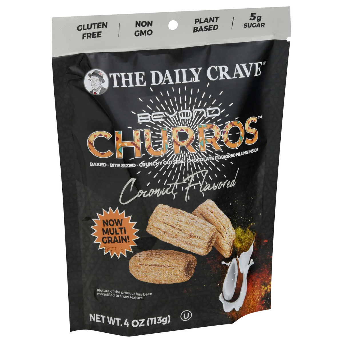 slide 2 of 9, The Daily Crave Churro Coconut 4 Oz, 4 oz