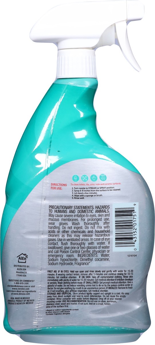 slide 5 of 9, Cloralen Original Bathroom Cleaner, 32 fl oz