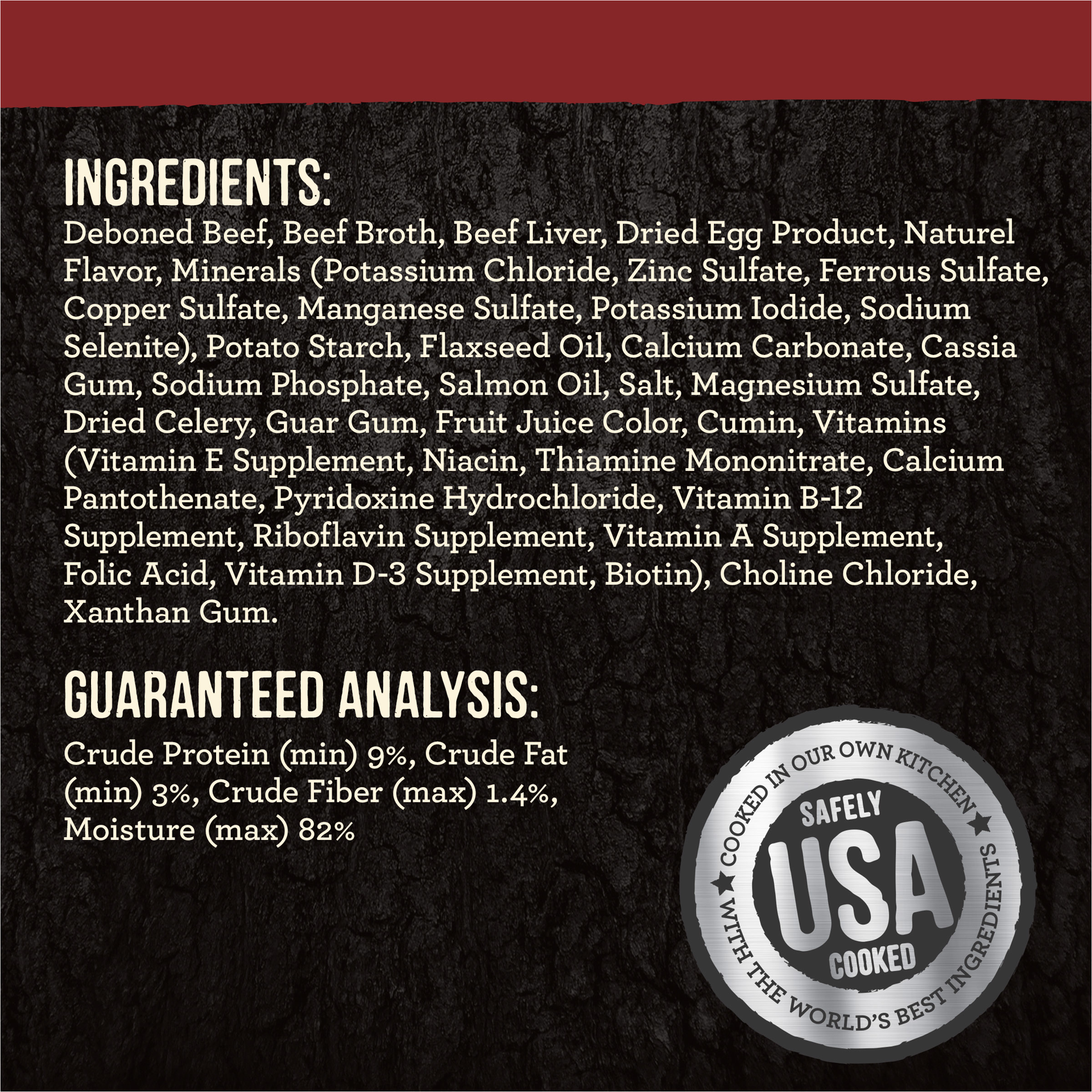 slide 2 of 4, Merrick Backcountry Grain Free Wet Dog Food Chunky Beef Dinner in Gravy - 12.7 oz Can, 12.7 oz