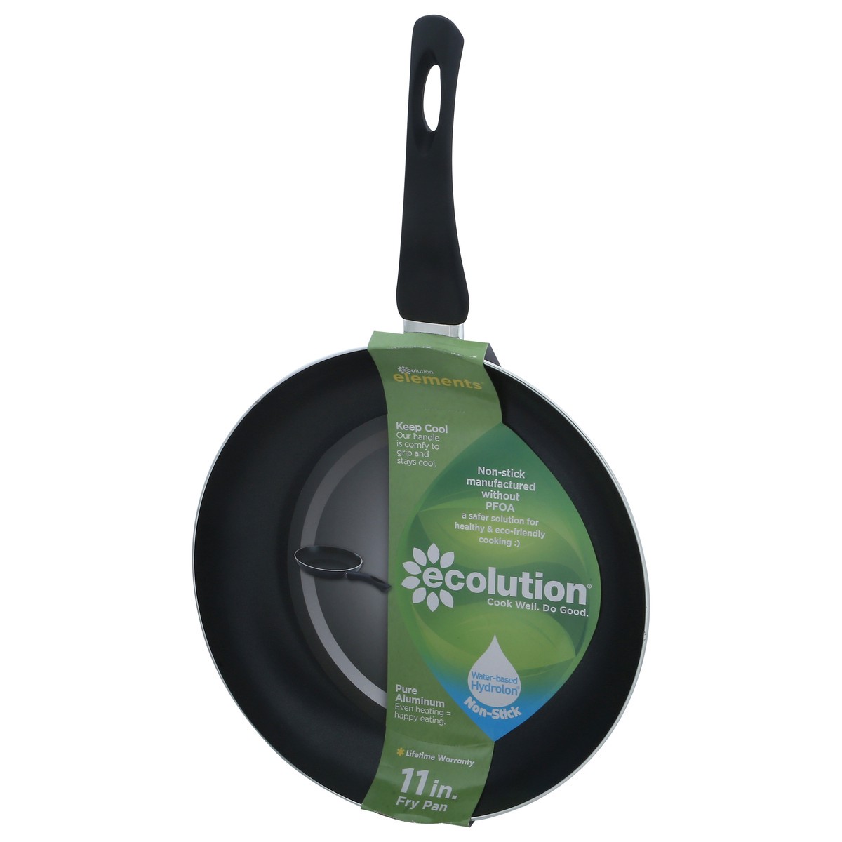 slide 7 of 11, Ecolution Elements Gray Non-Stick Fry Pan 1 ea, 1 ct