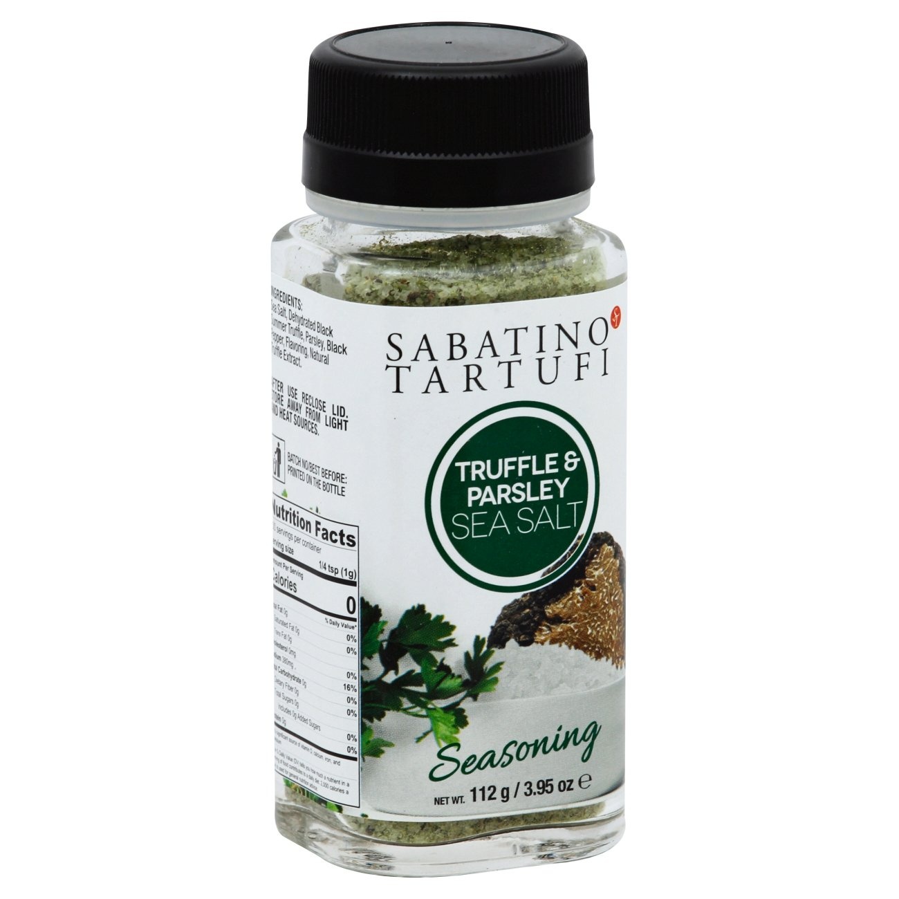 slide 1 of 1, Sabatino Sea Salt, Truffle & Parsley - 112 gram, 112 gram