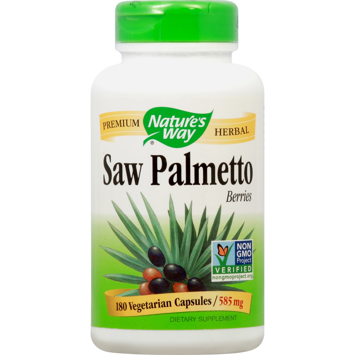 slide 1 of 5, Nature's Way Saw Palmetto Berries 180 ea, 180 ct