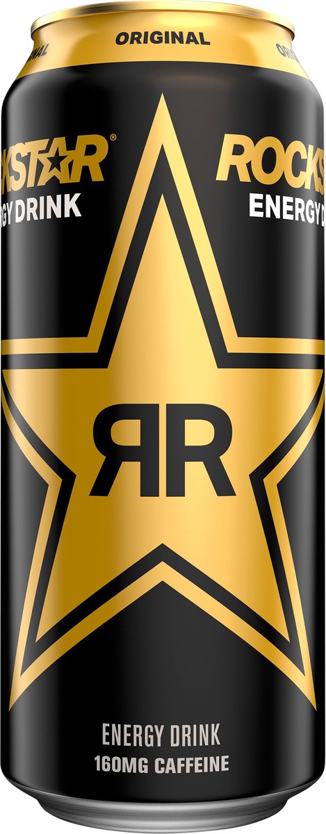 slide 9 of 9, Rockstar Energy Drink Original 16 Fl Oz Can, 16 fl oz