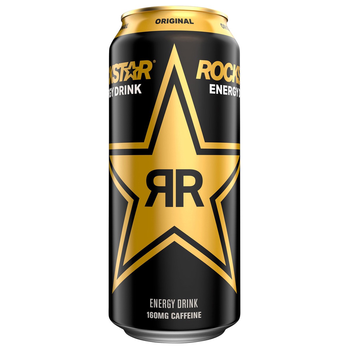 slide 1 of 9, Rockstar Energy Drink Original 16 Fl Oz Can, 16 fl oz