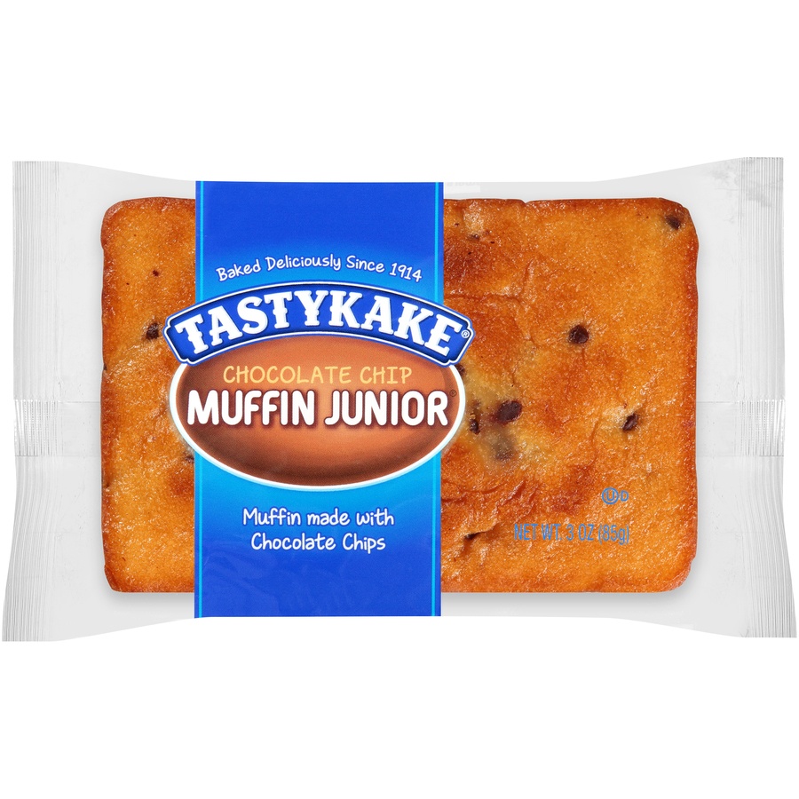 slide 1 of 6, Tastykake Chocolate Chip Muffin Junior, 3 oz