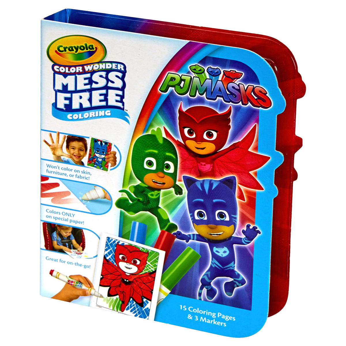 slide 6 of 9, Crayola Color Wonder Coloring Kit - PJ Masks, 1 ct